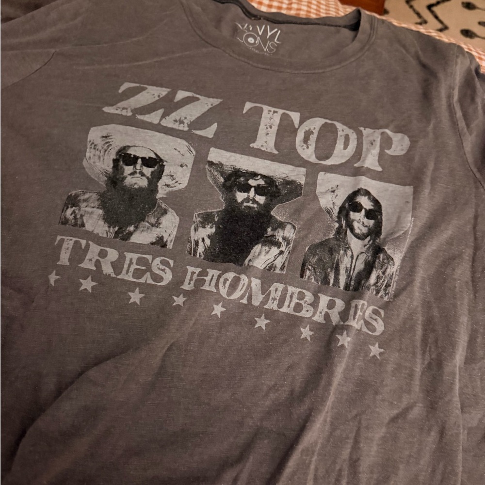 torrid Gray ZZ Top 'Tres Hombres' Graphic Tee